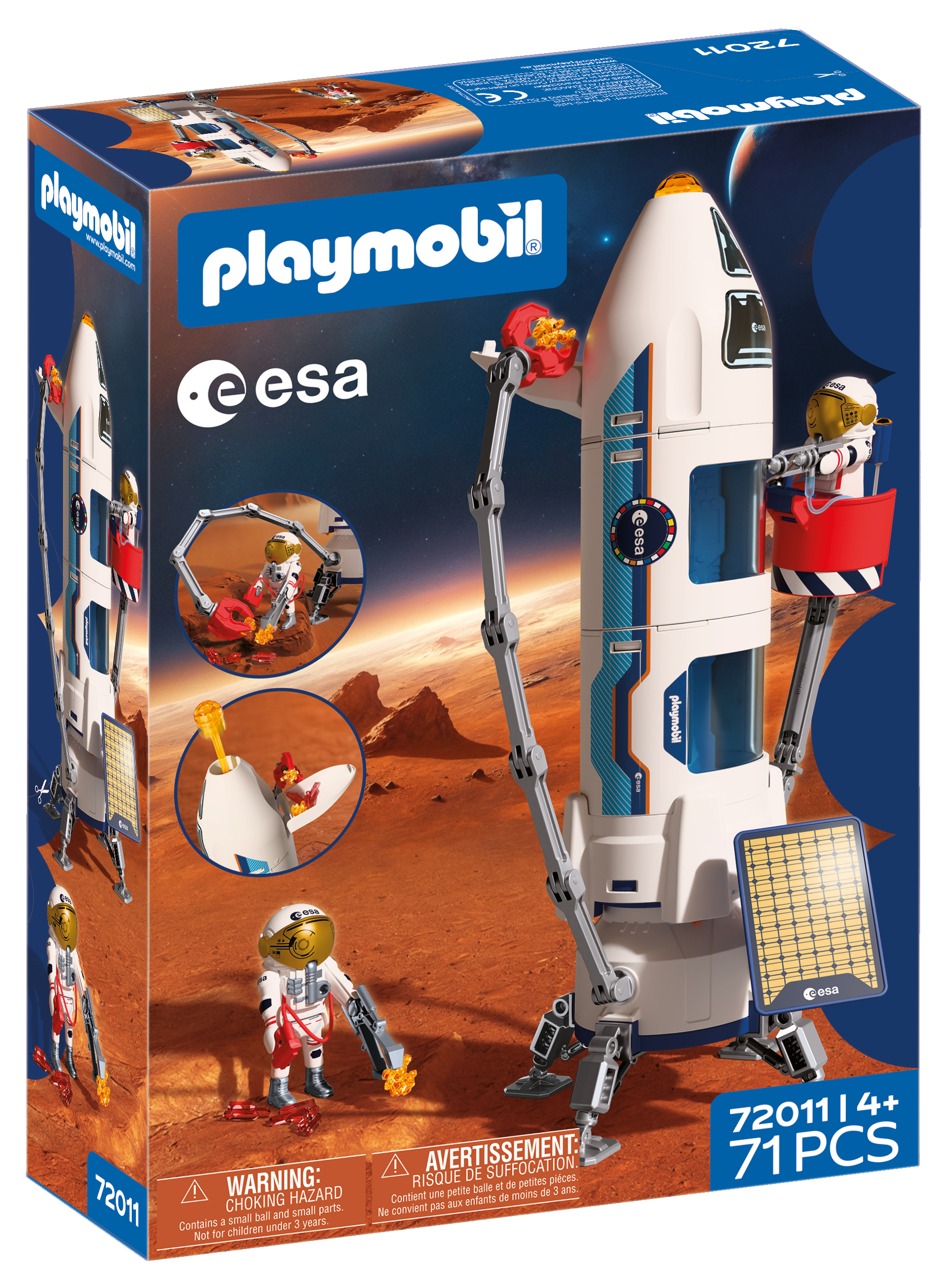 Playmobil® ESA 72011 Mars onderzoeksraket