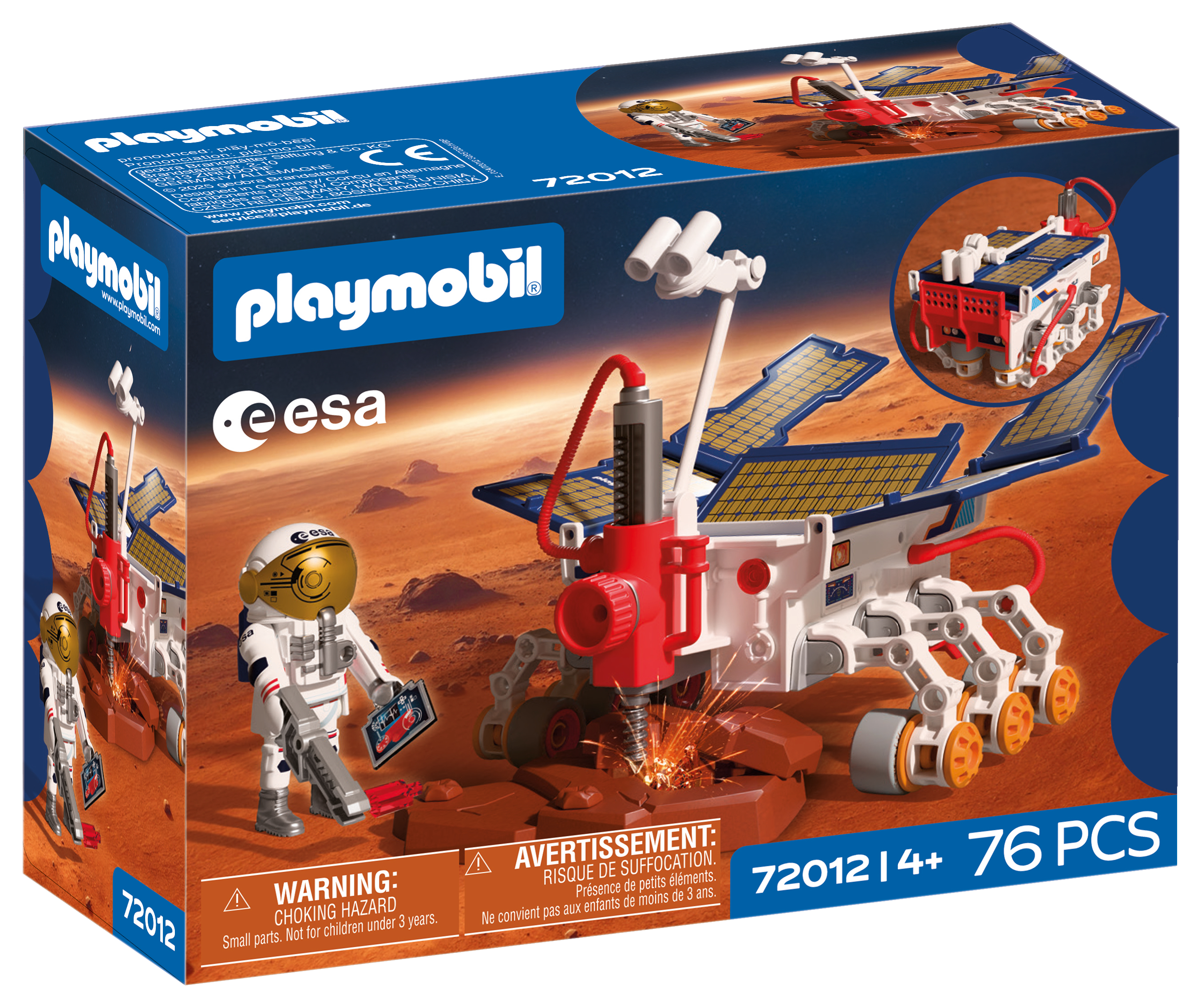 Playmobil® ESA 72012 Mars verkenningsvoertuig