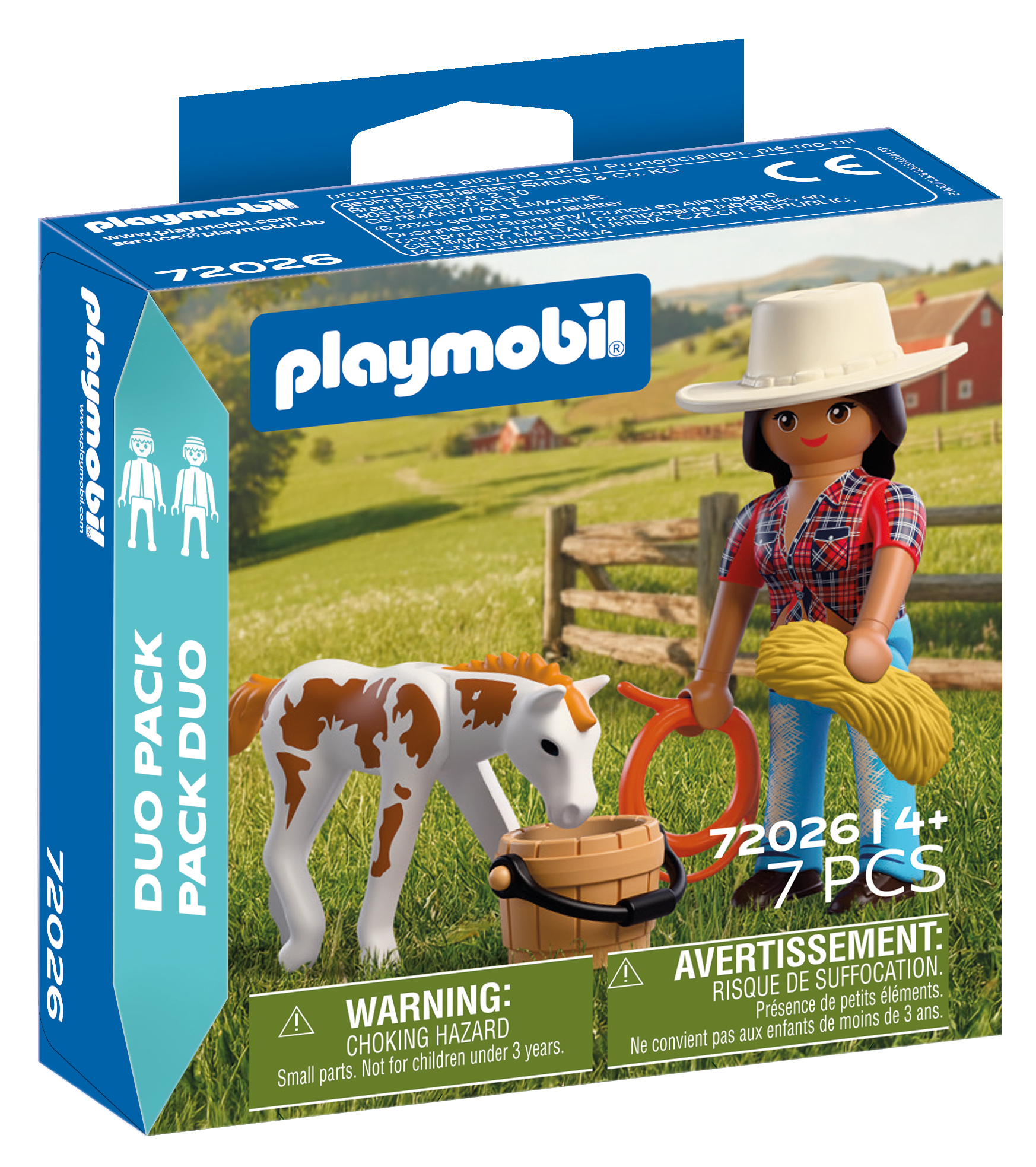 Playmobil® DuoPack 72026 ruiter en paard