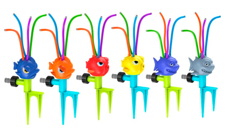 Sun Fun watersproeier oceaan dieren 17x36cm