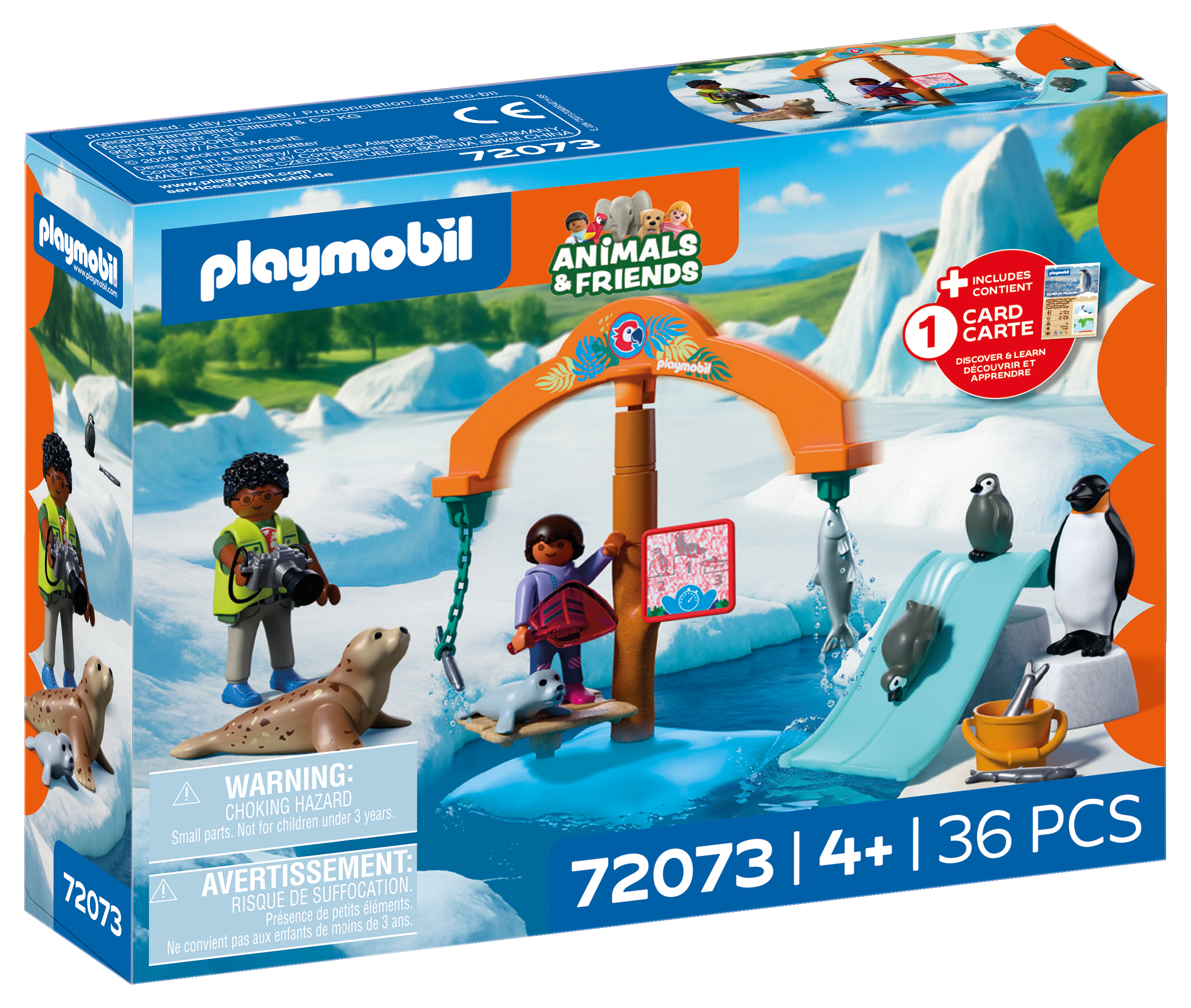 Playmobil® 72073 Dierentuin: IJsexpeditie