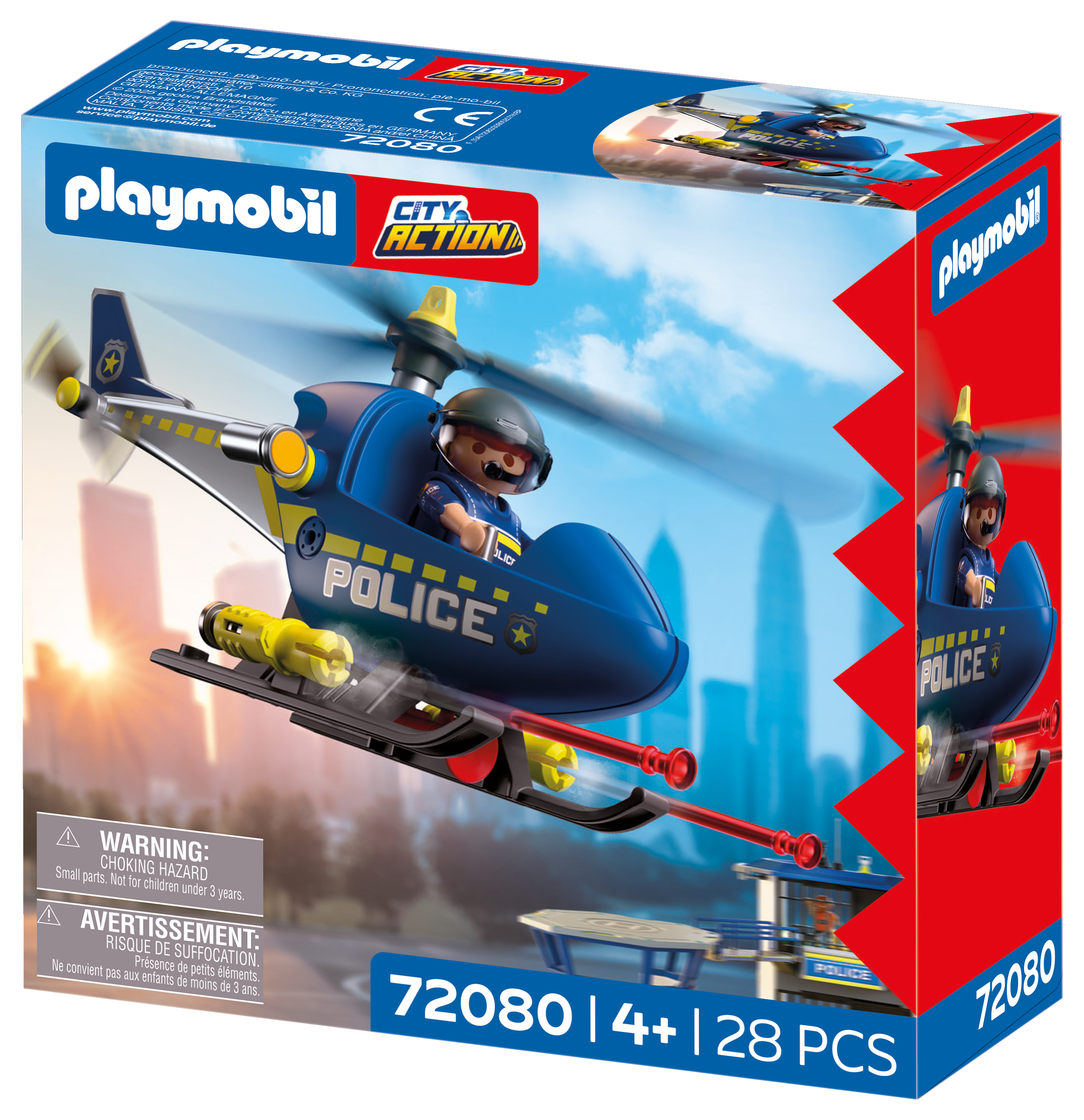 Playmobil® 72080 Politiehelikopter