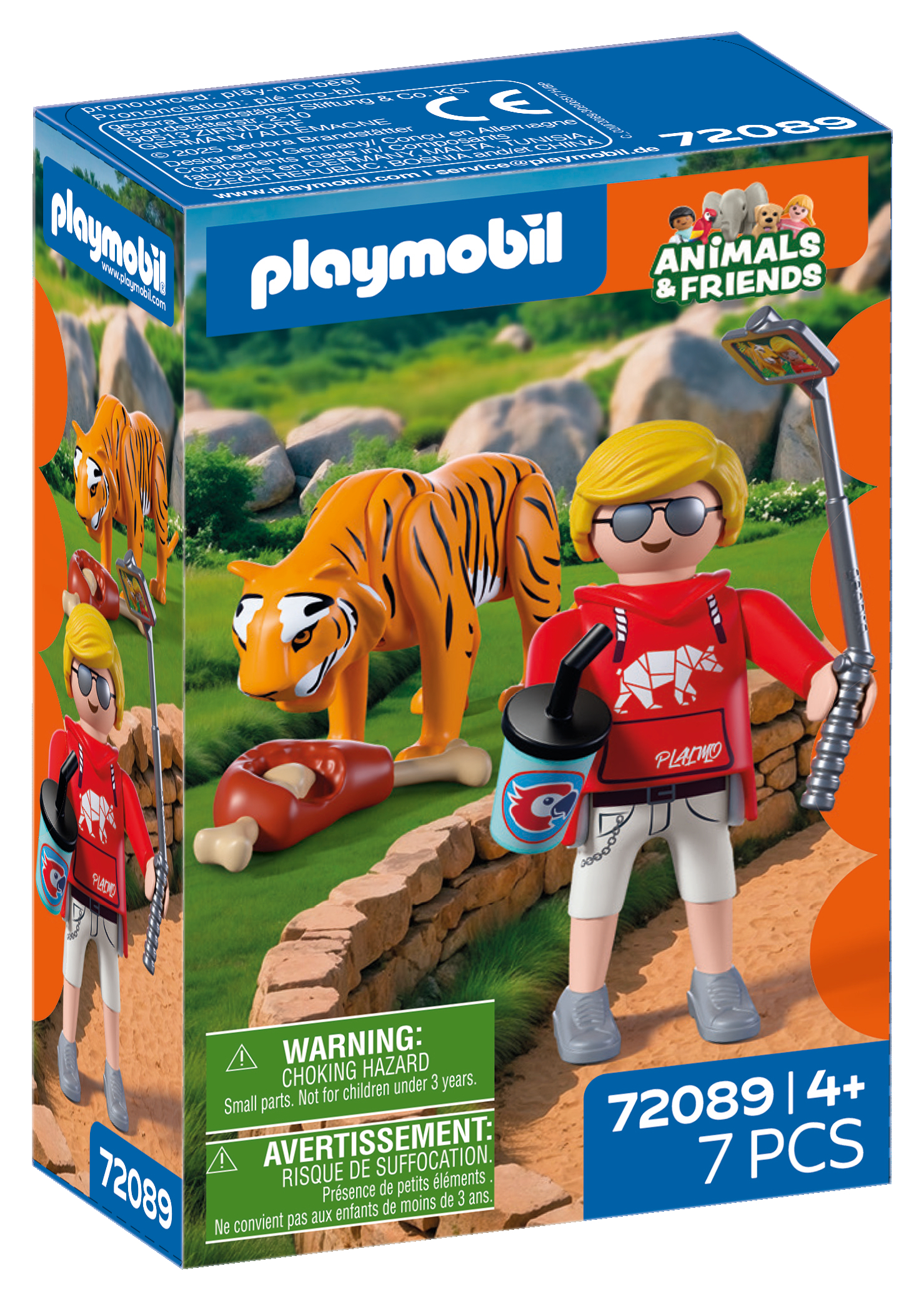 Playmobil® 72089 Dierentuin: Tijger en bezoeker