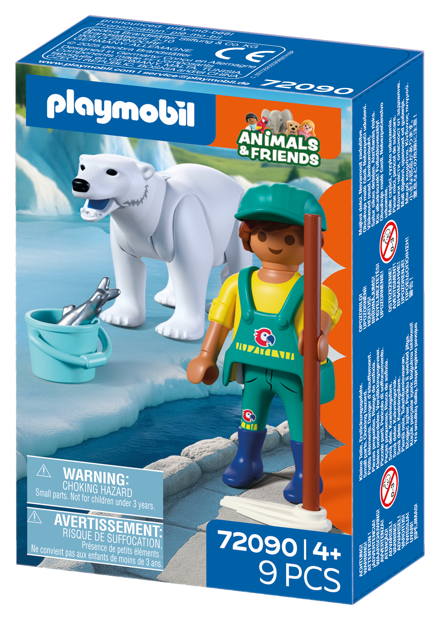 Playmobil® Animals & Friends 72090 dierentuin ijsbeer en dierenverzorger