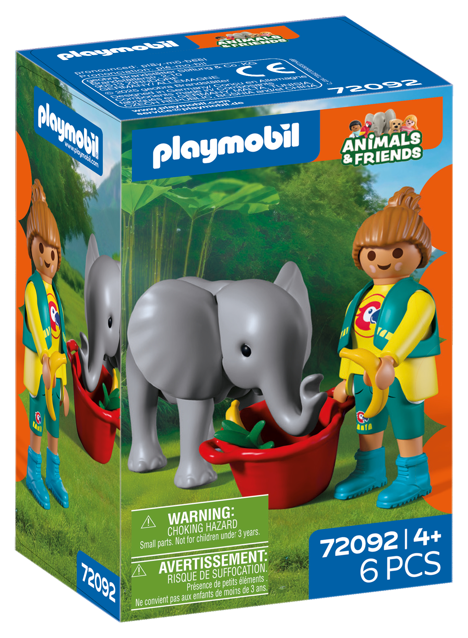 Playmobil® 72092 Dierentuin: Babyolifant en dierenverzorger
