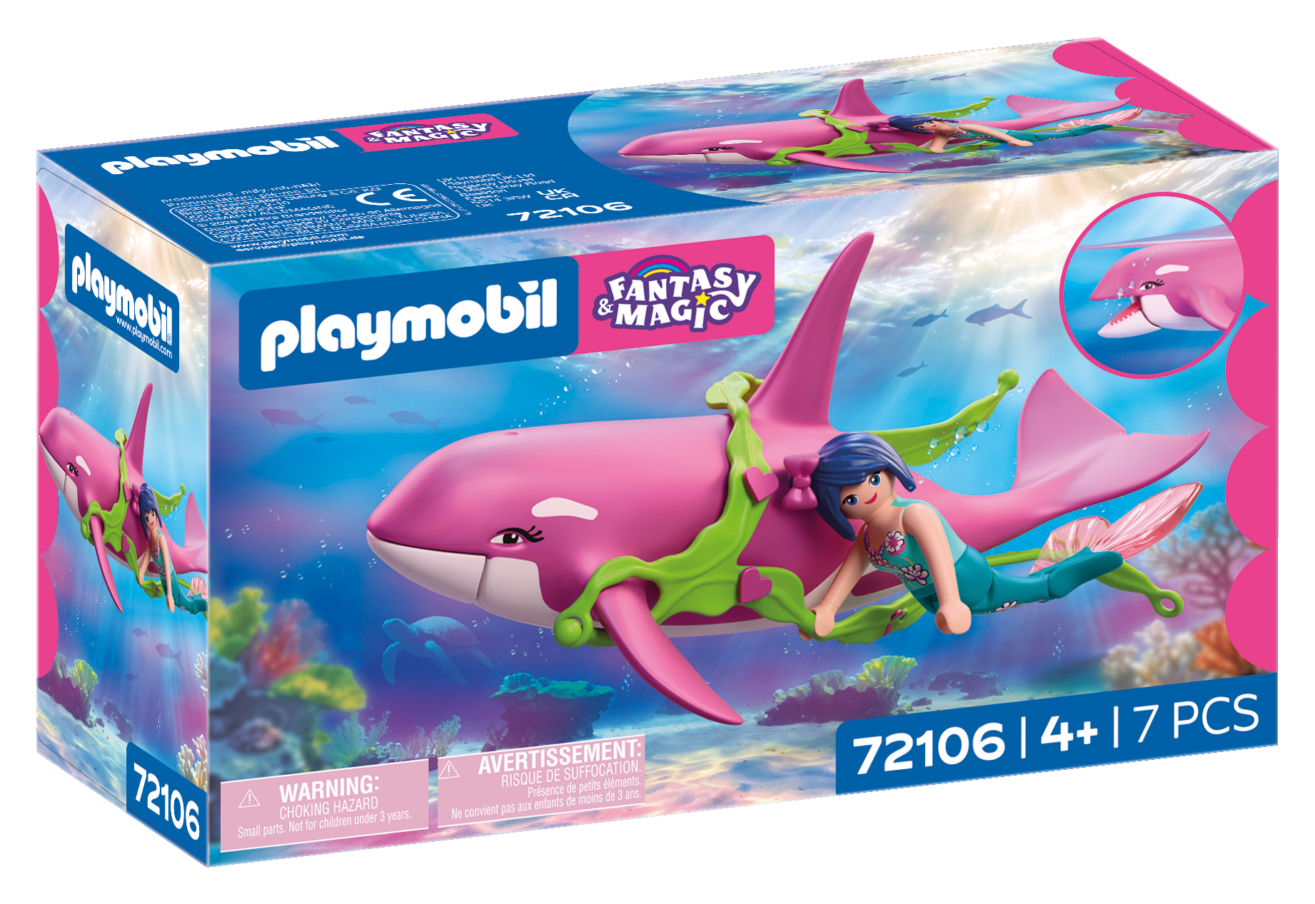 Playmobil 72106 Orka met zeemeermin