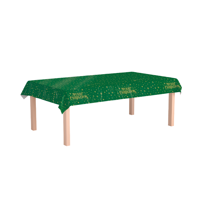 Paper Dreams Tafelkleed kerst 137x274cm groen