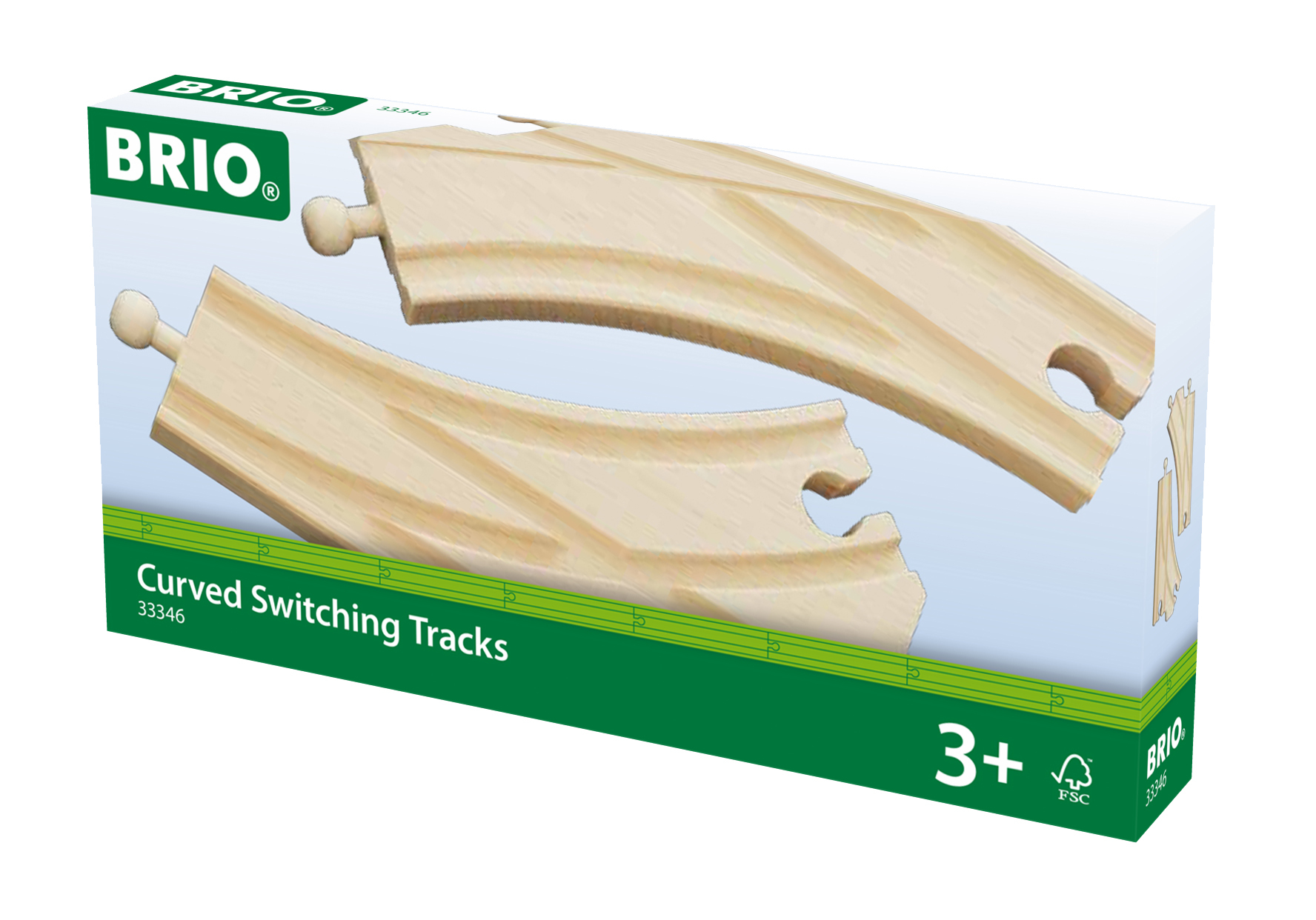 BRIO gebogen schakelsporen afbeelding