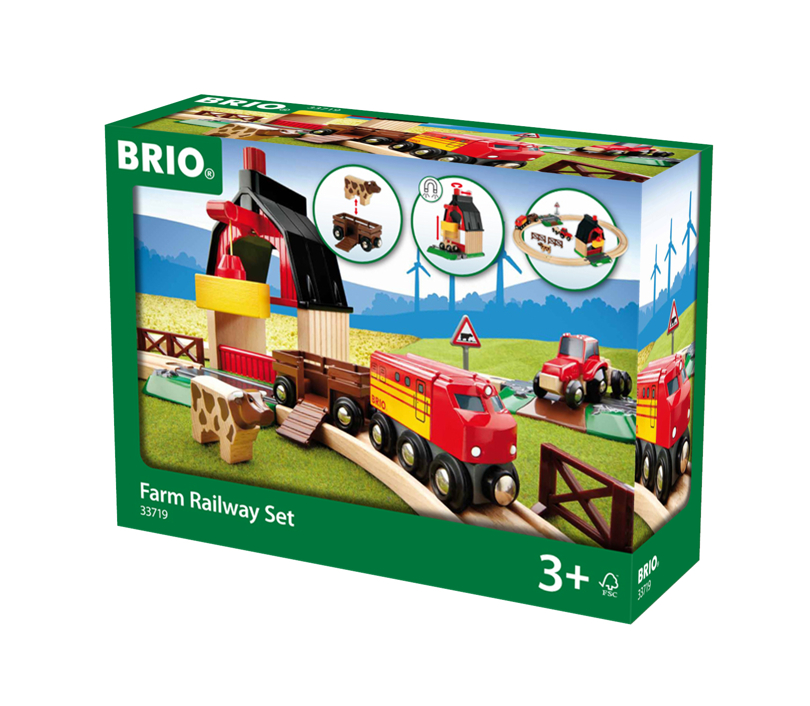 BRIO Farm Railway Set afbeelding