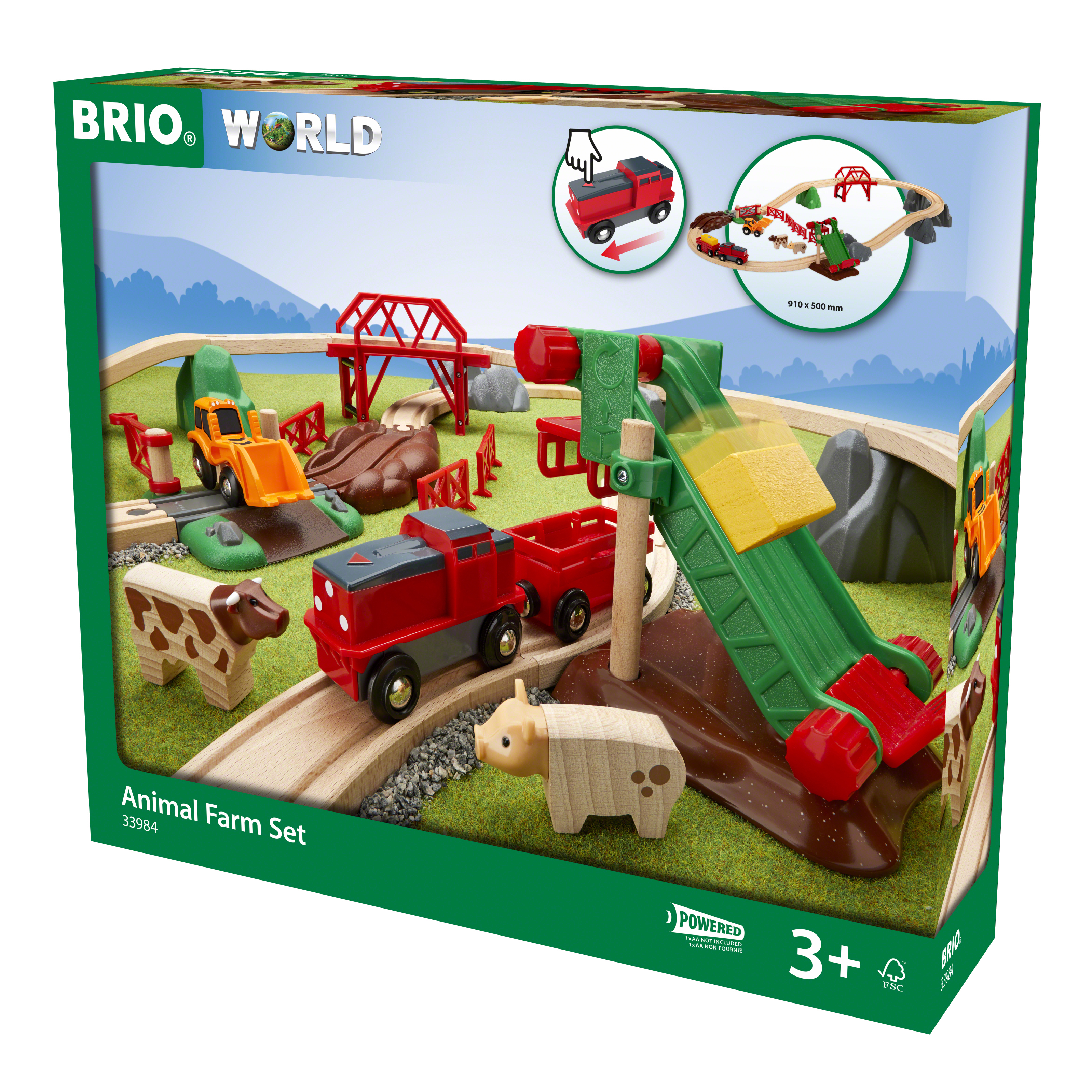 BRIO dierenboerderij set