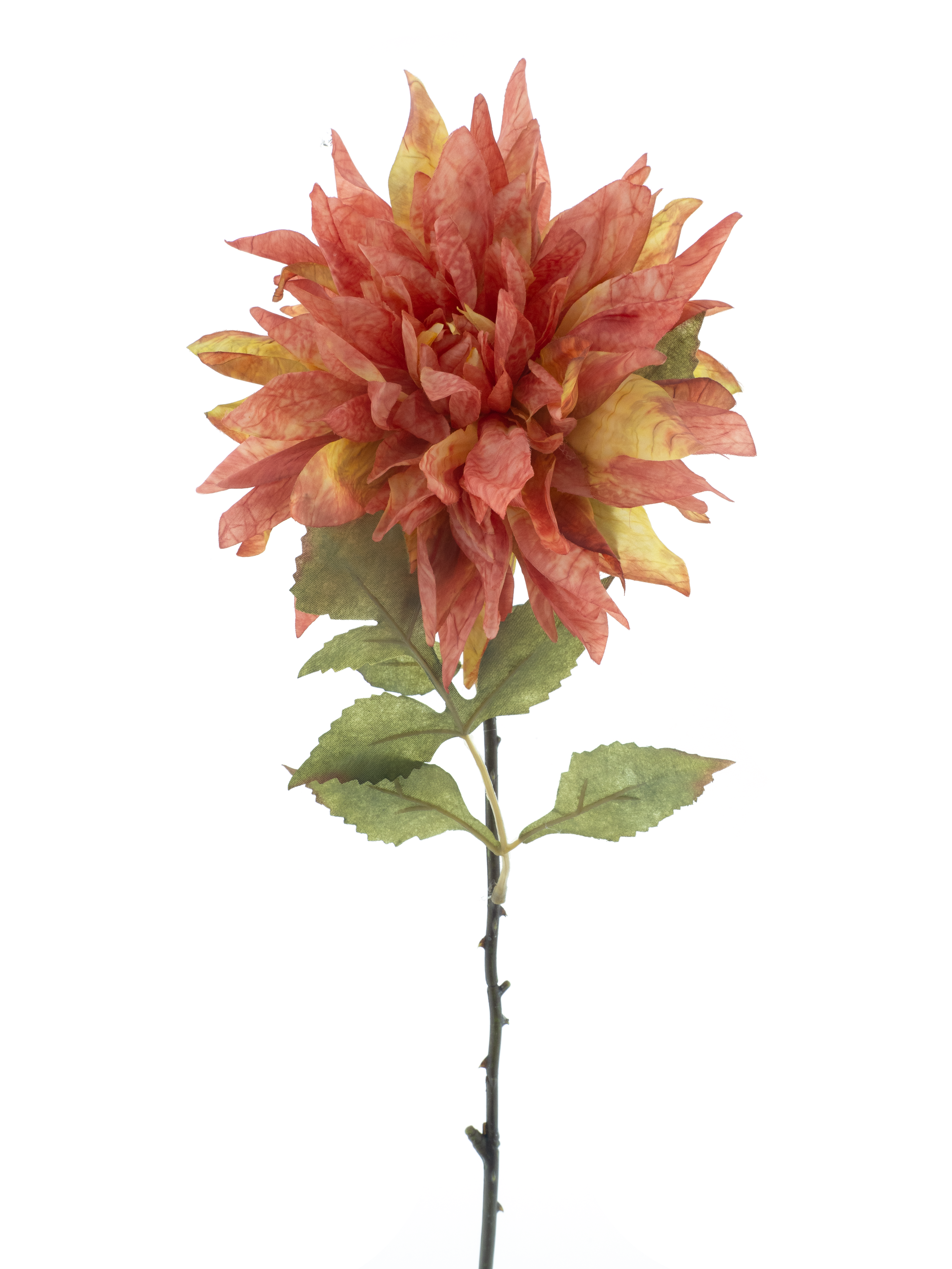 Dahlia spray Davin orange 66cm