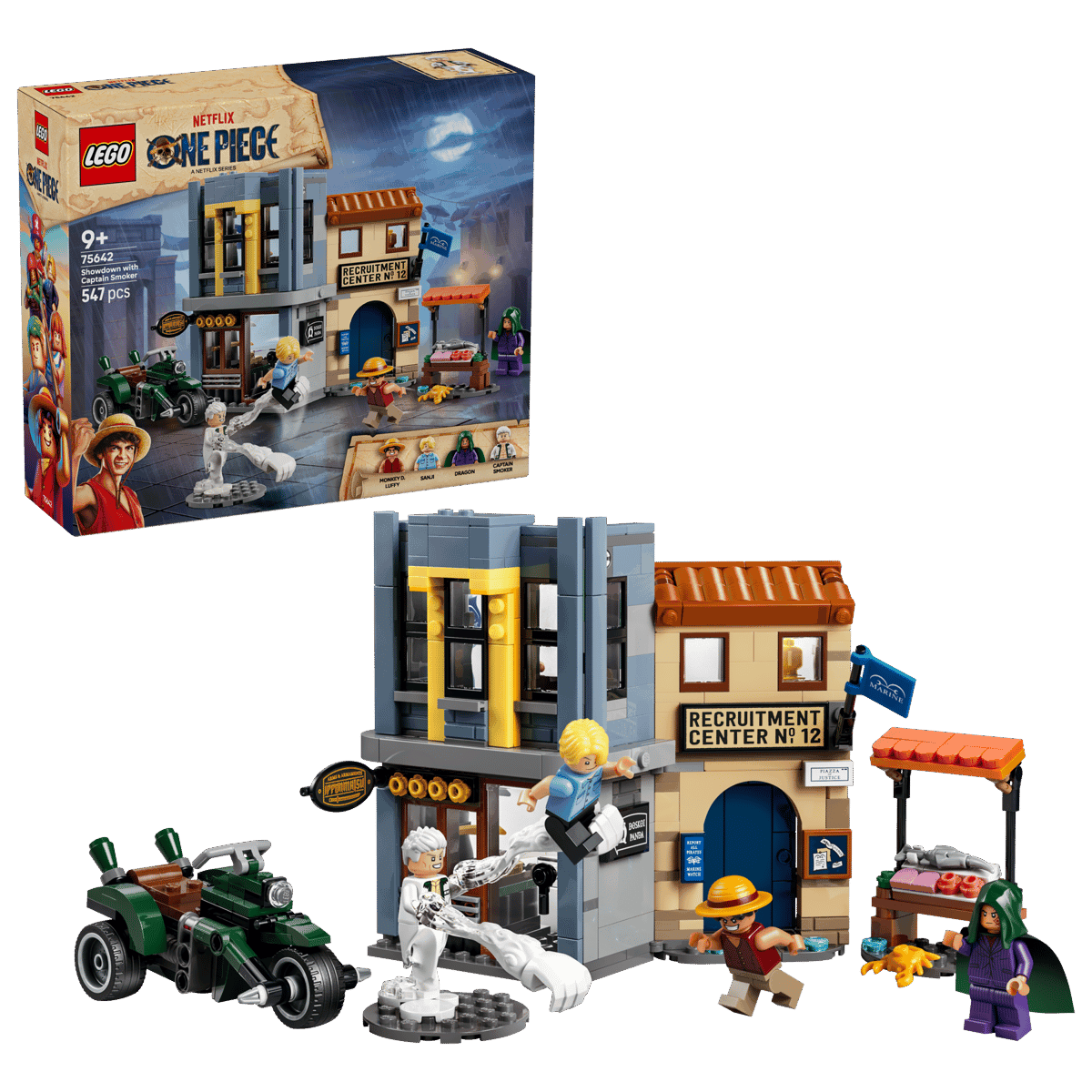 LEGO® One piece 75642 confrontatie met kapitein Smoker