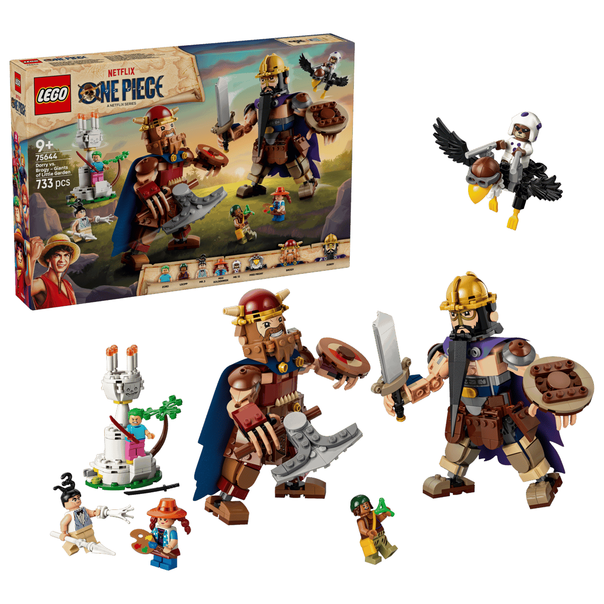 LEGO® One piece 75644 Dorry vs. Brogy - reuzen van kleine gaarde