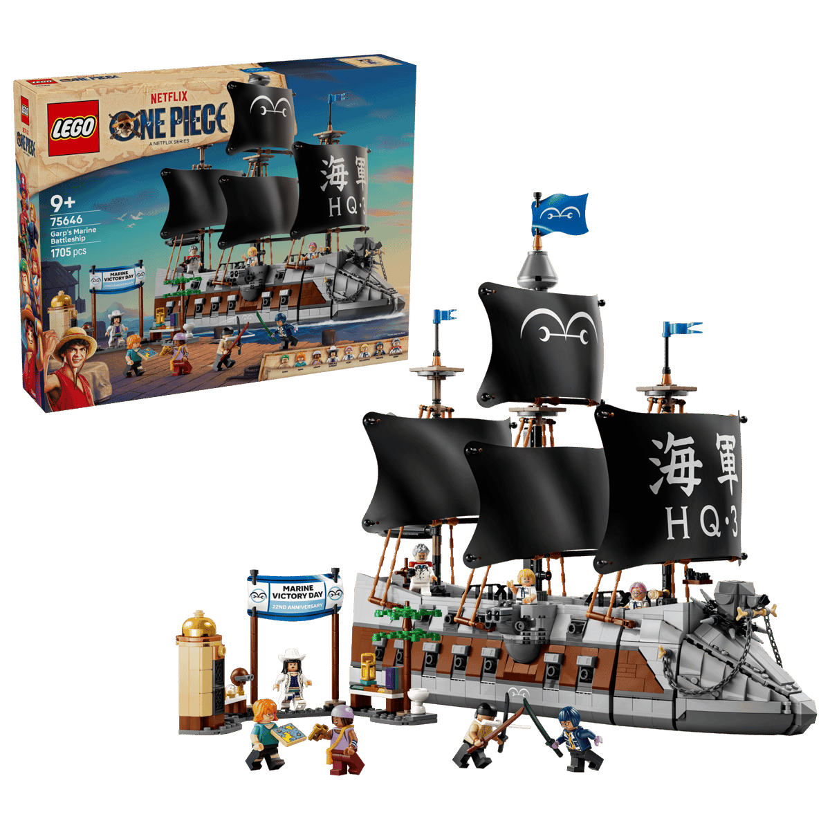 LEGO® One piece 75646 het slagschip van Garp