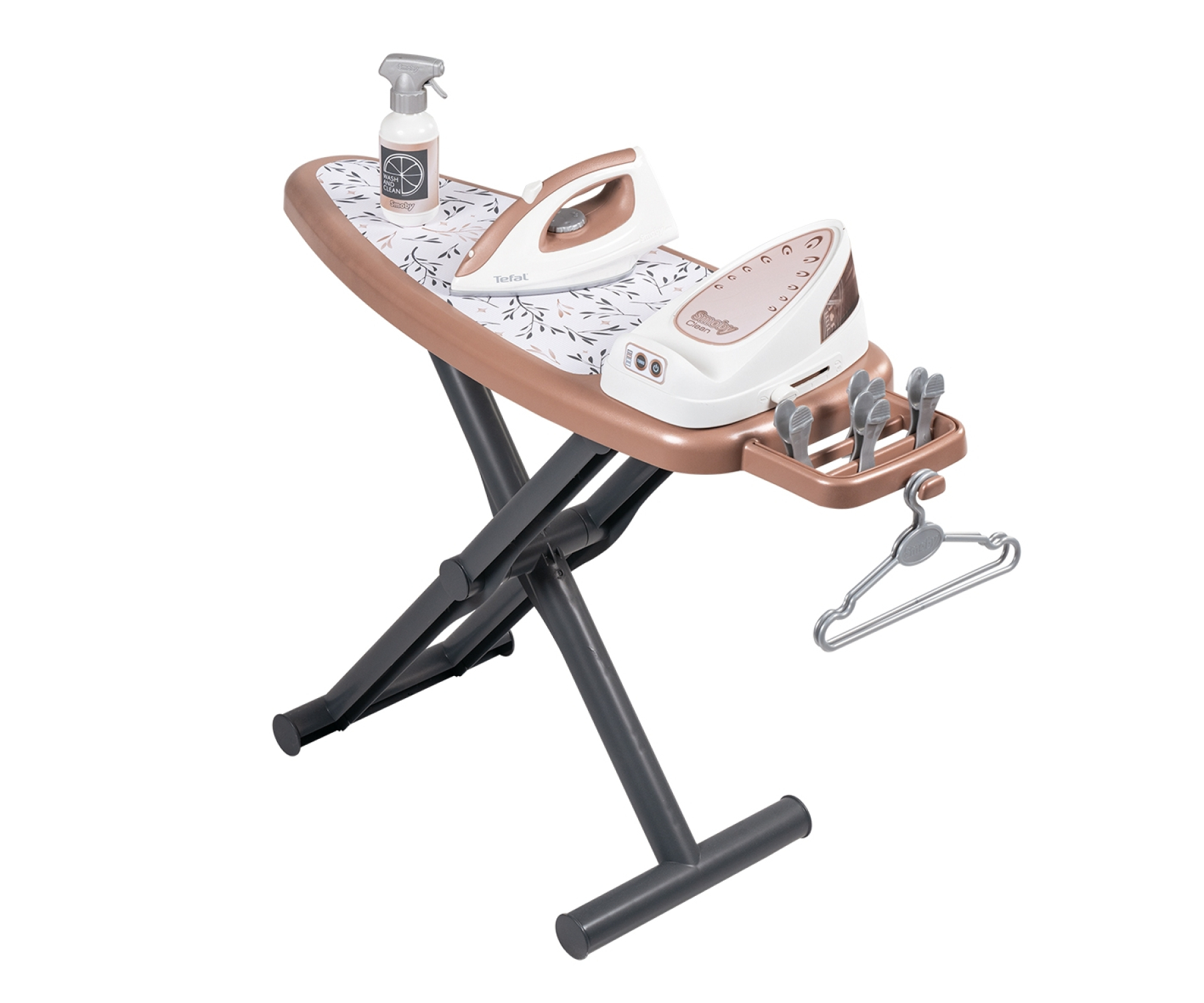Smoby Tefal strijkplank + stoomstrijkijzer