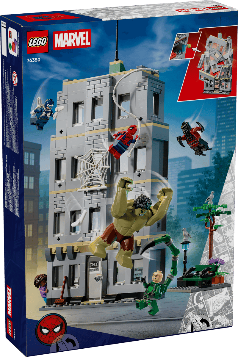 LEGO® Marvel 76350 Spider-Man vs. Hulk ultieme confrontatie