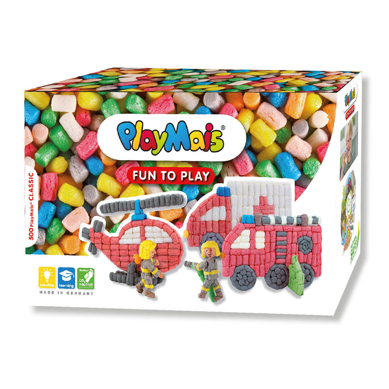Playmais Fire Truck 30x11x20cm