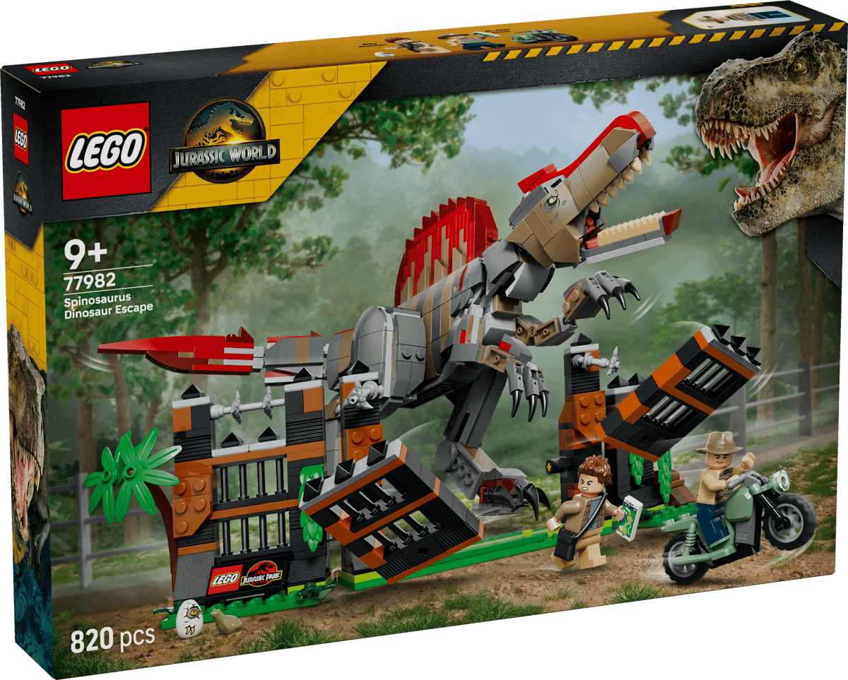 LEGO® Jurassic World 77982 ontstnapping van de Spinosaurus