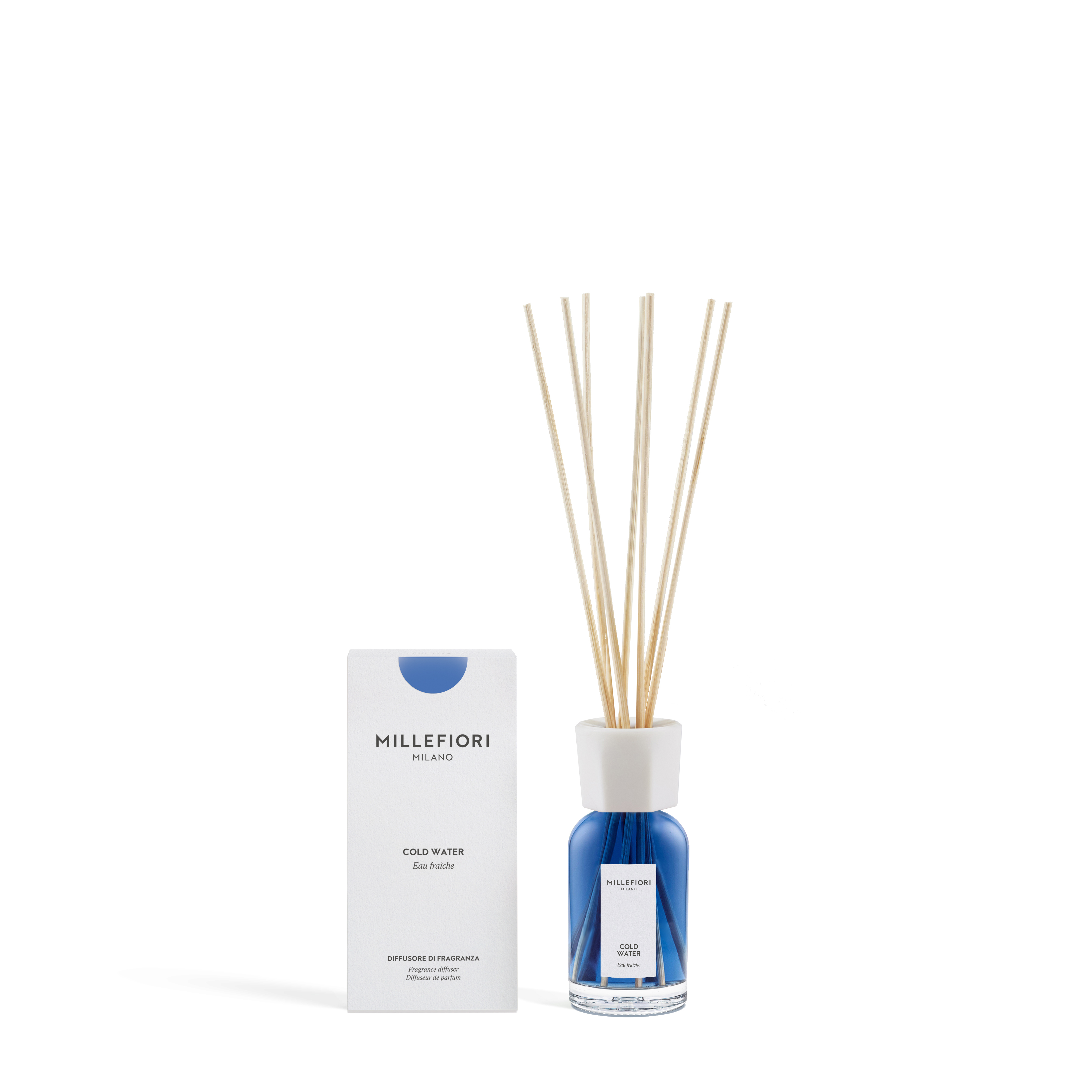 Millefiori Milano new reed Diffuser 100 ml Cold Water