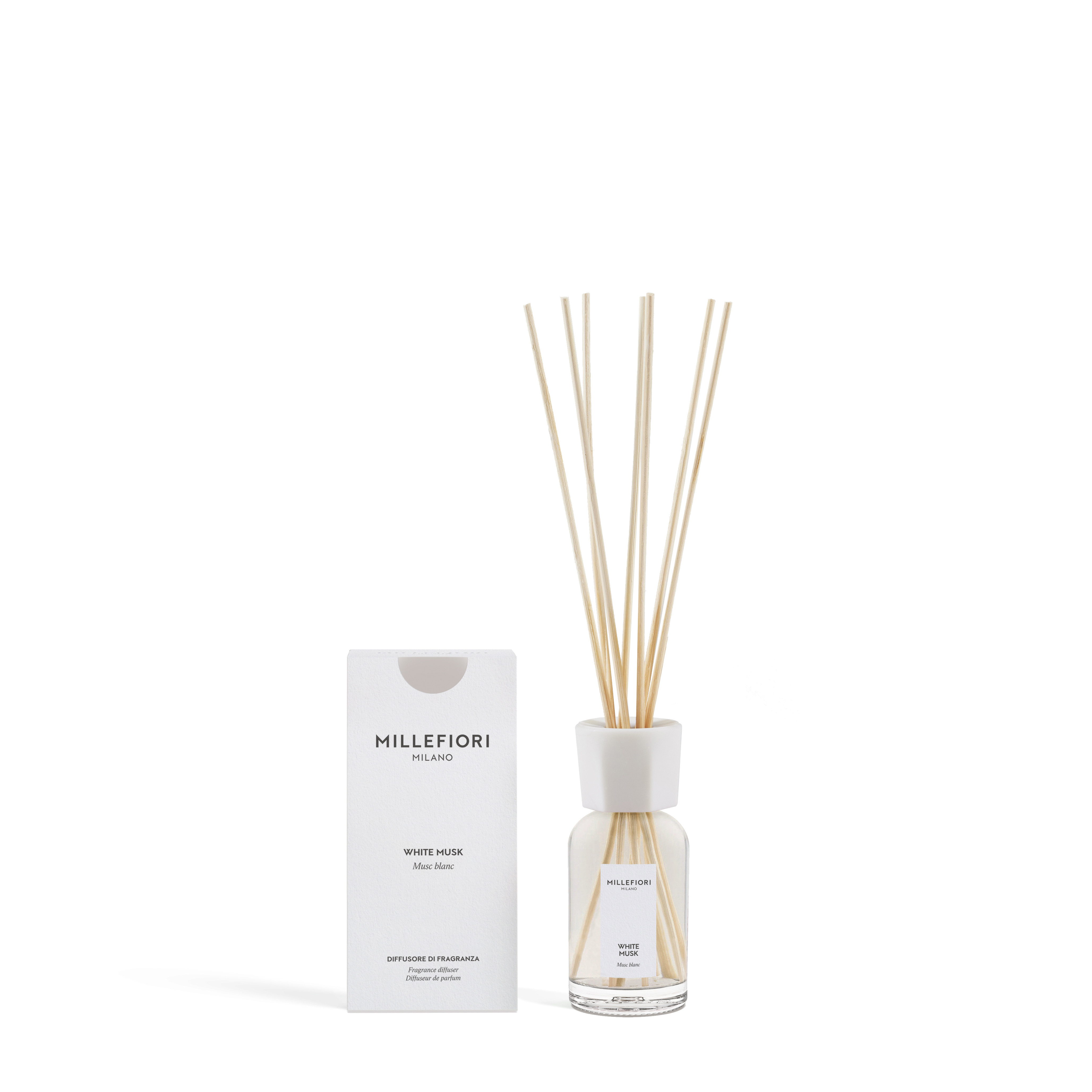 Millefiori Milano new reed diffuser 100 ml White Musk
