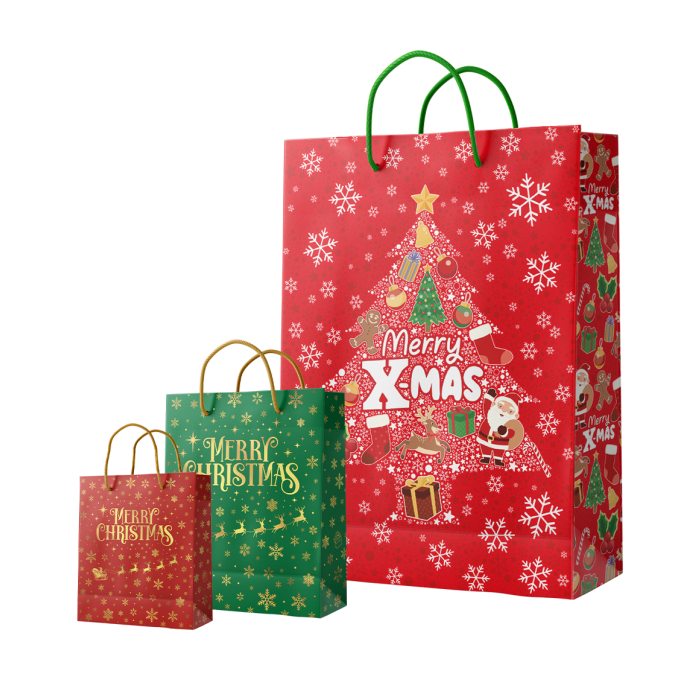 Paper Dreams Papieren kersttas XL