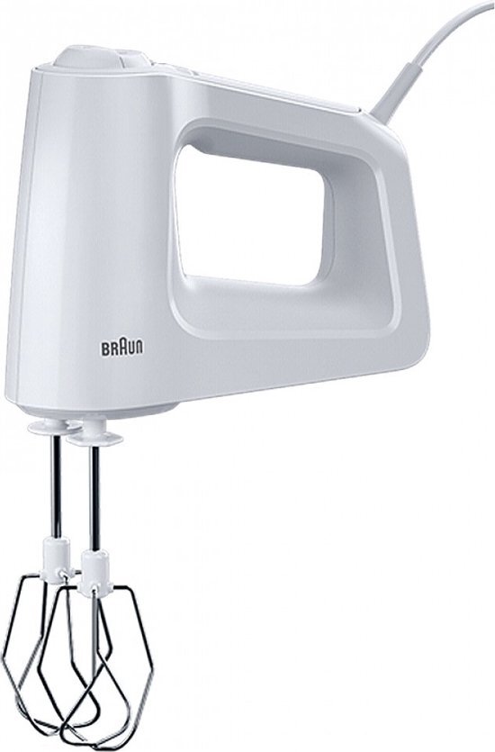 Braun handmixer multimix 3 450W vario 5 senelheden turbo garden deeghaken