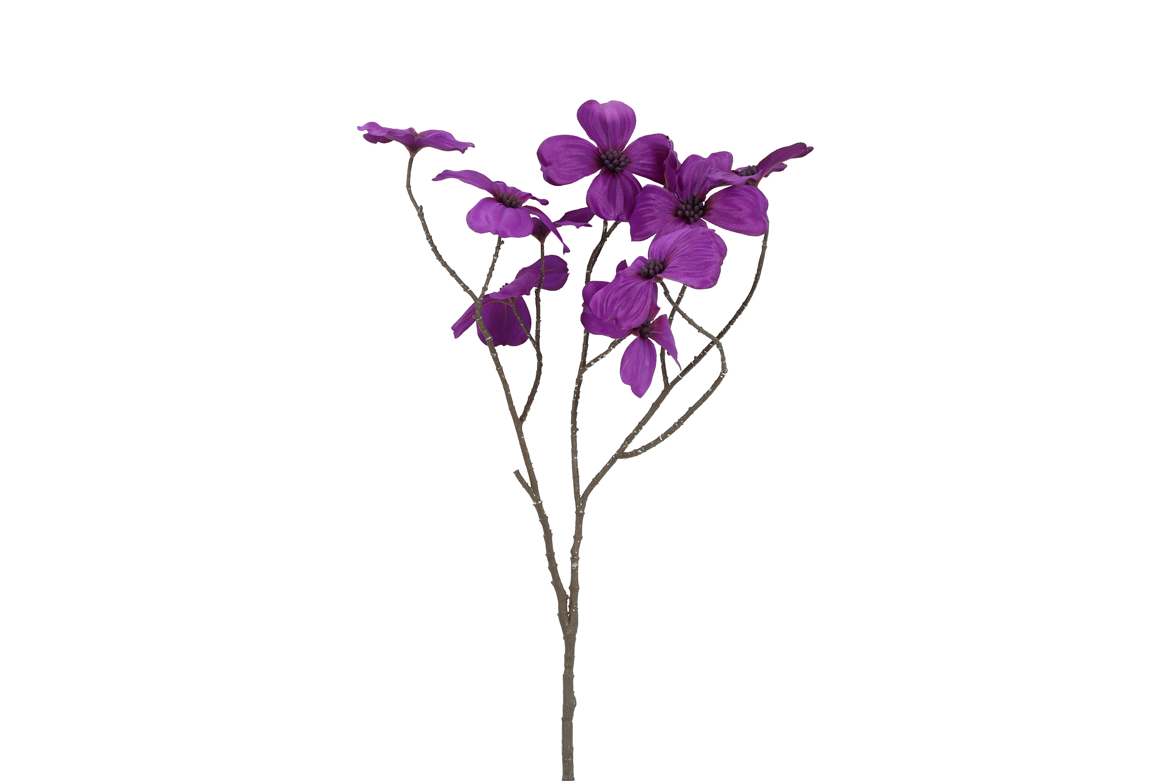 Decostar Countryfield Kunstbloem Beau Cornus paars-L67B26H26CM