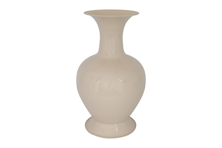 Vaas rond Napier L creme