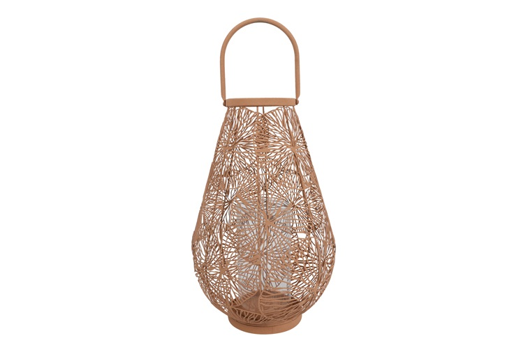Windlicht Janine L beige