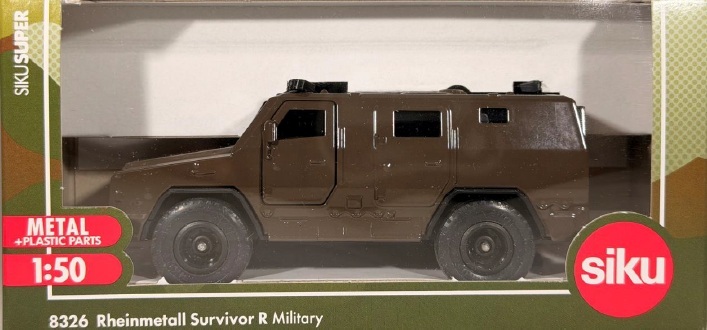 Siku 8326 millitary rheinmetall 4x4