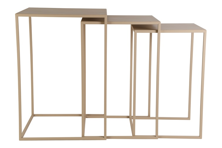 Tafel vierkant Filiz L beige
