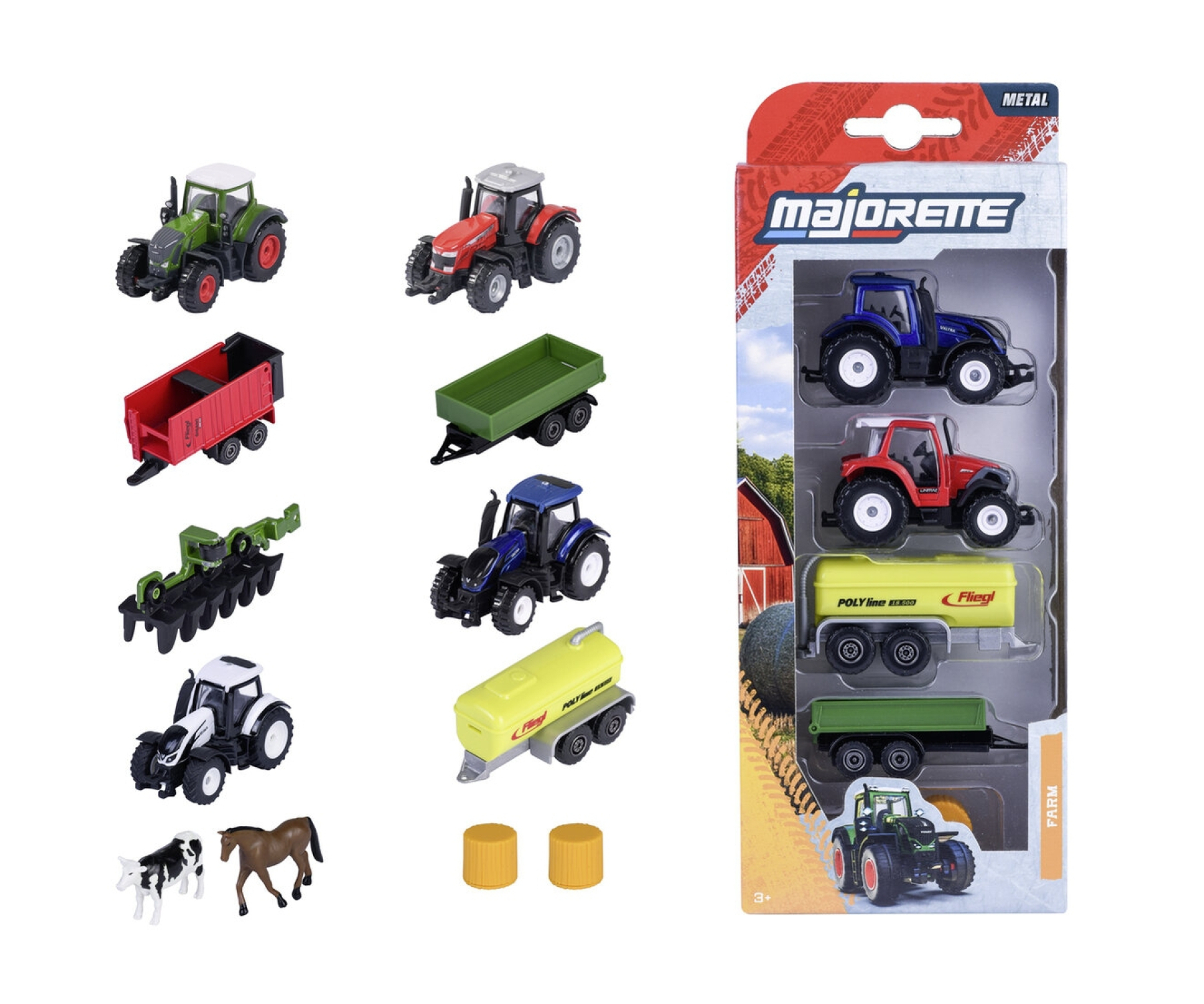 boerderijset 5 stuks 2 assorti afbeelding