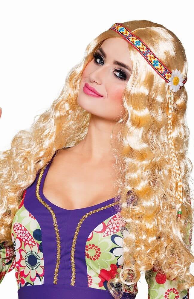 Hippie pruik