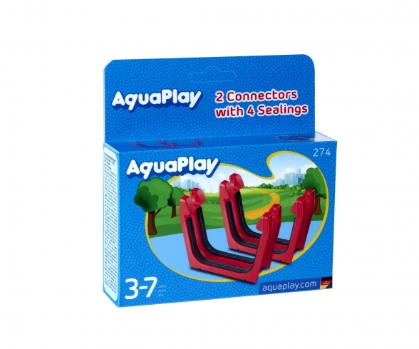 AquaPlay Connectors with Sealings 2x