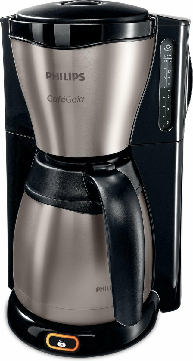 Philips Koffiezetapparaat thermoskan Black Metal