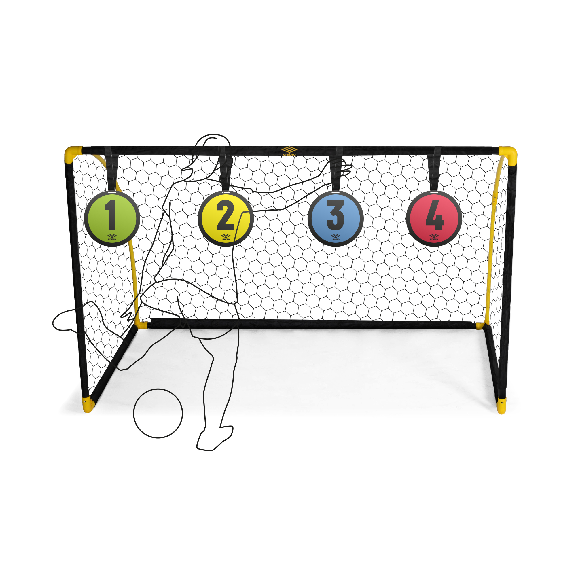 Voetbal doelschietspel