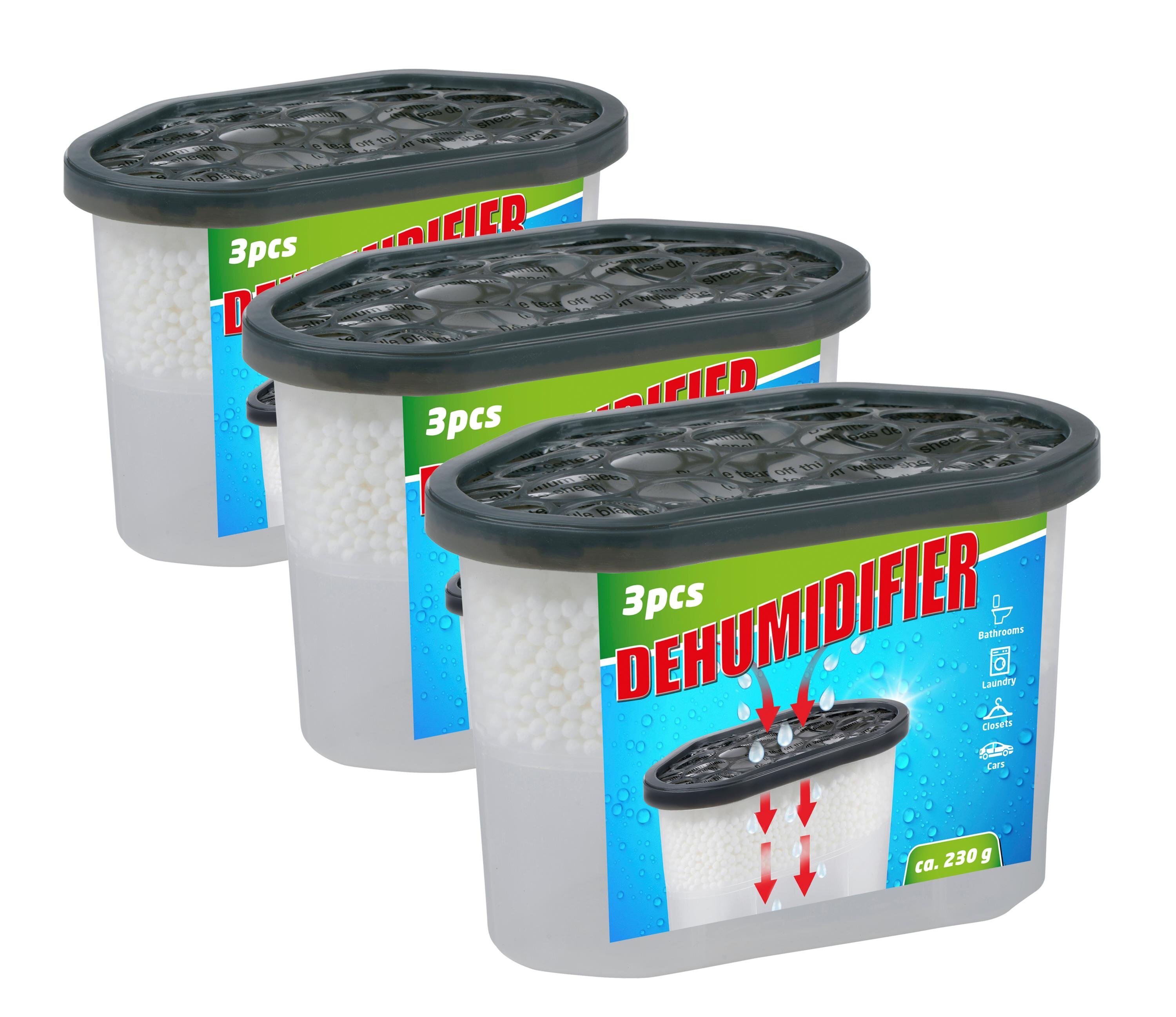 Ontvochtiger 500ml 3-Pack
