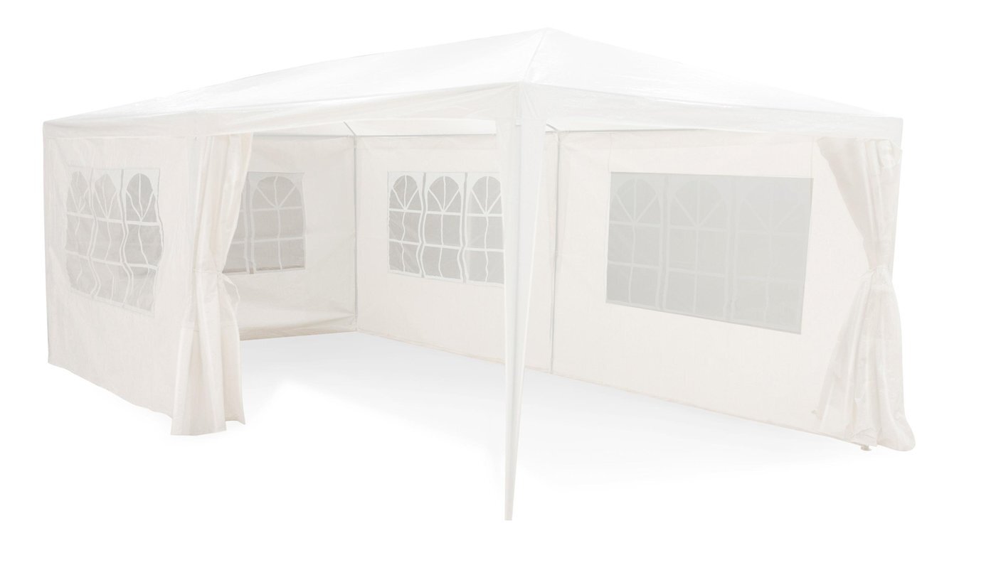 Partytent met zijwanden 2,5x6x3m Wit