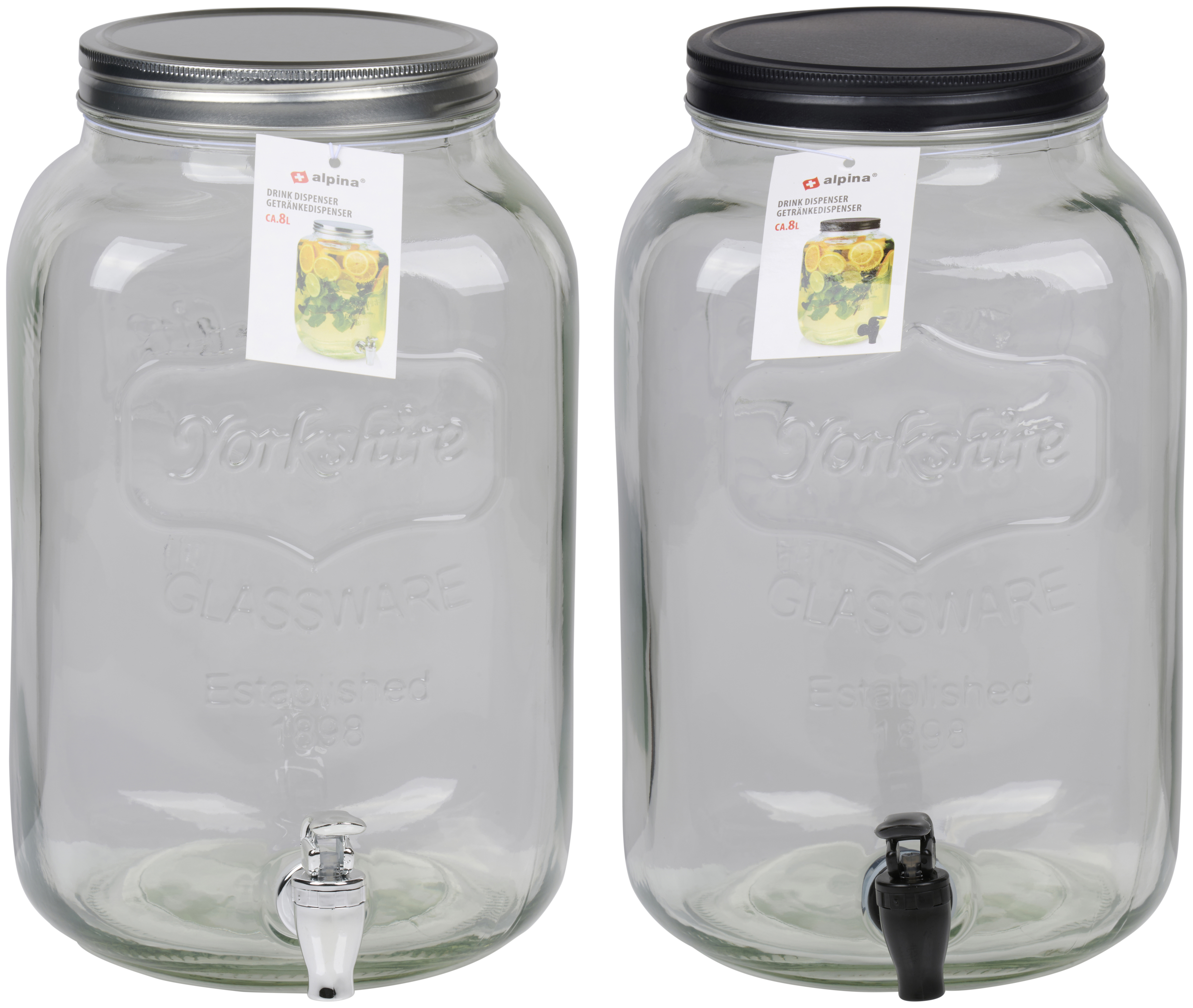 Drinkdispenser 8 liter met tap