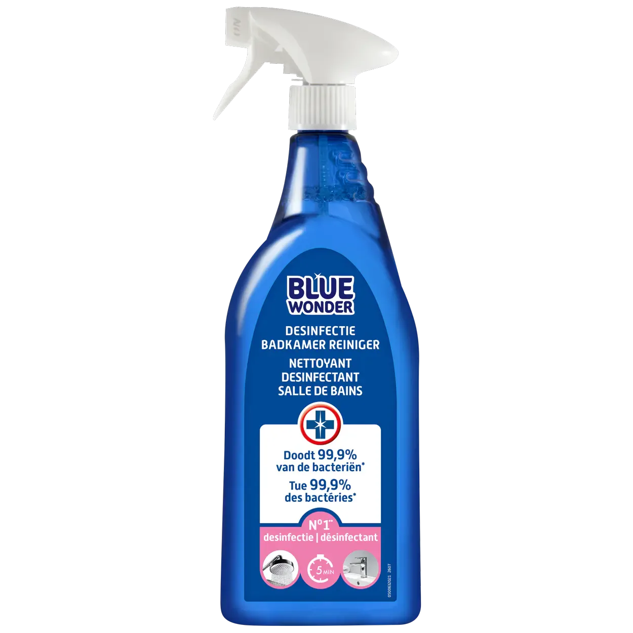 Blue Wonder desinfectie badkamer reiniger 0.75L