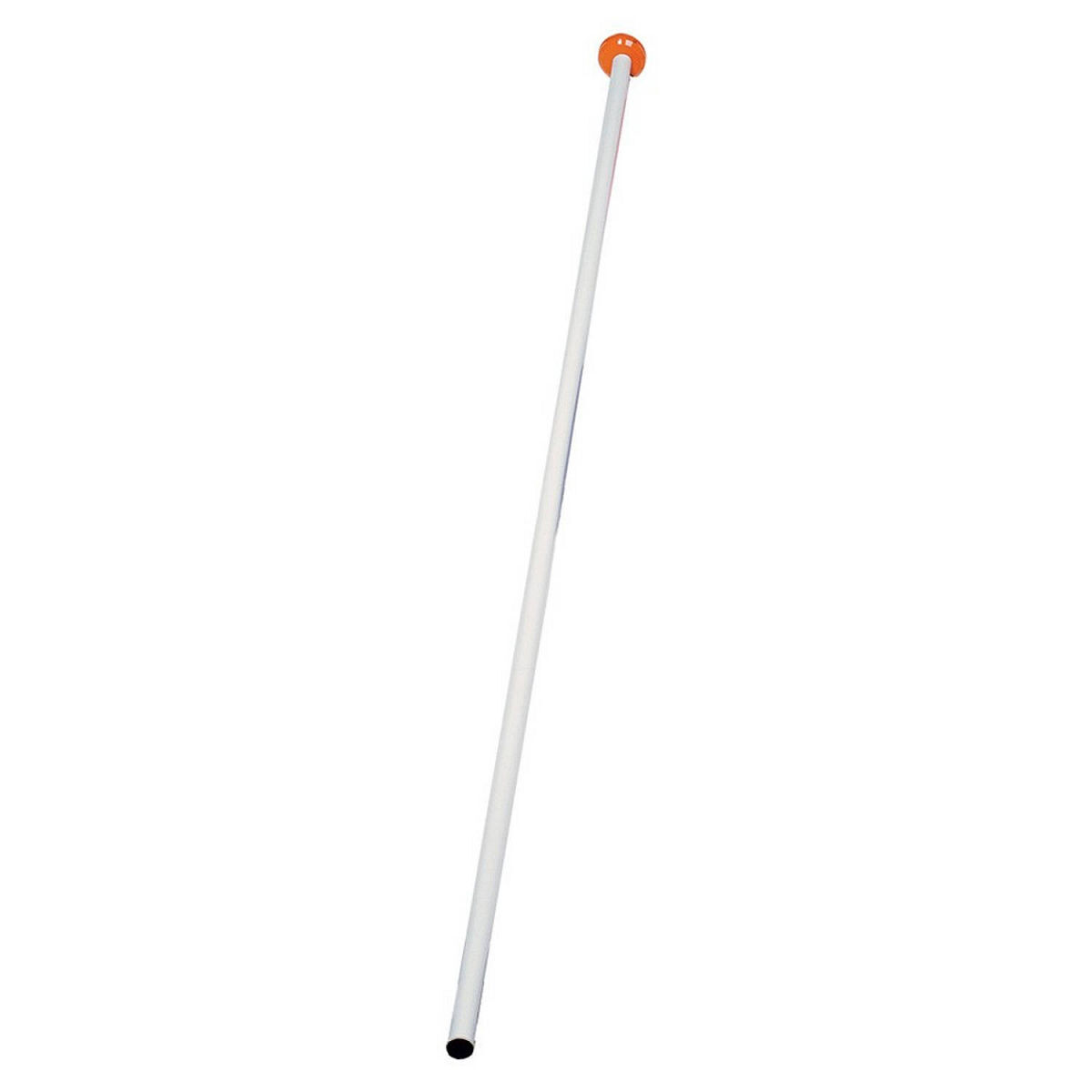 Vlaggenstok met oranje knop 2 meter