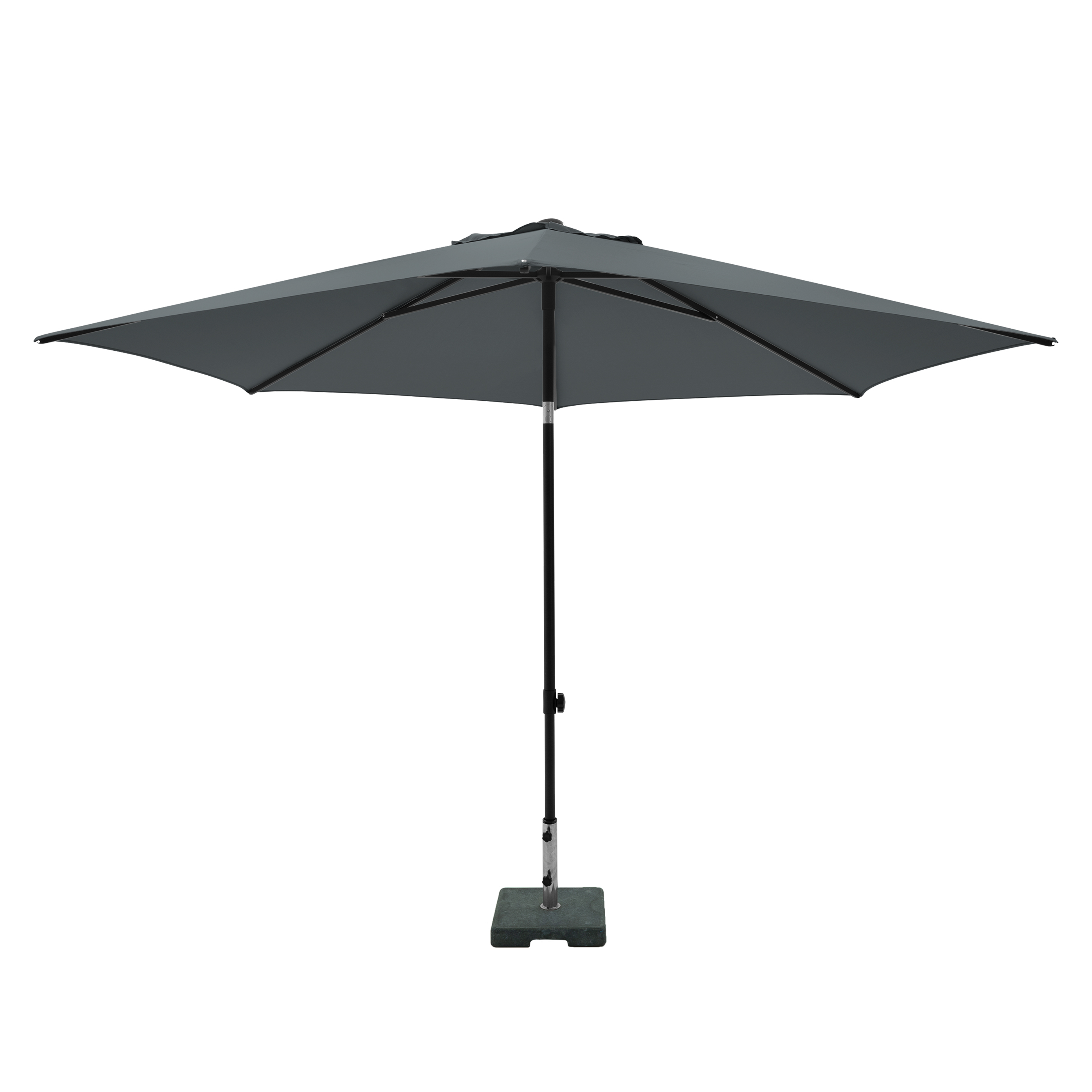 Madison Elba push-up parasol 300cm grey