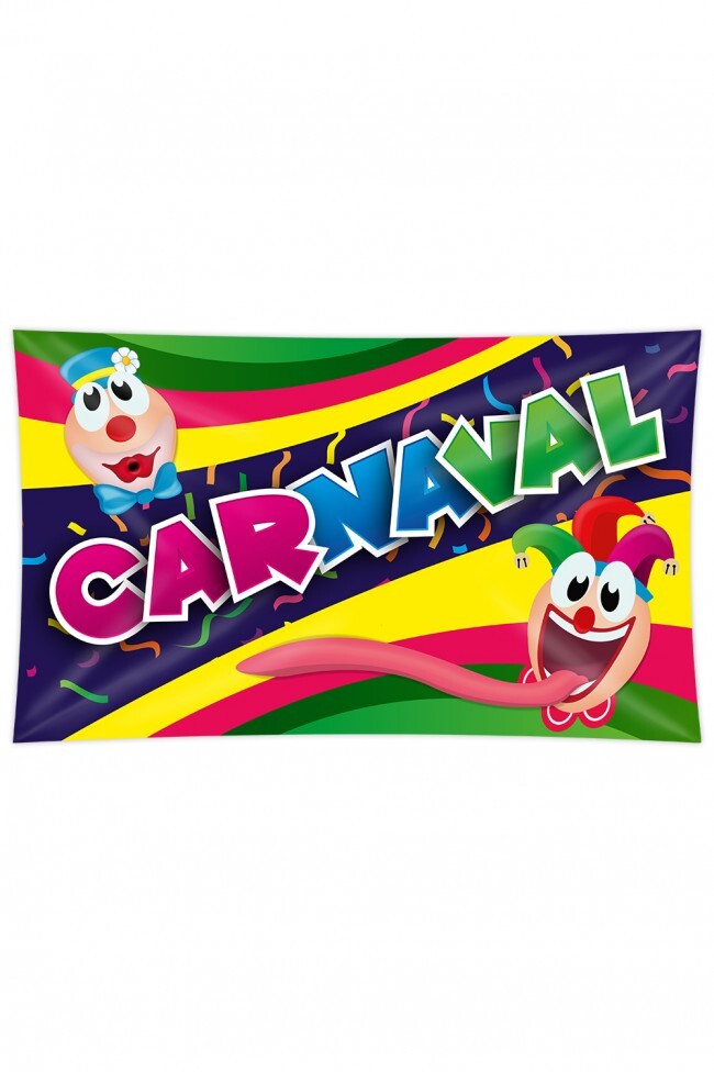 Gevelvlag carnaval 90 x150 cm