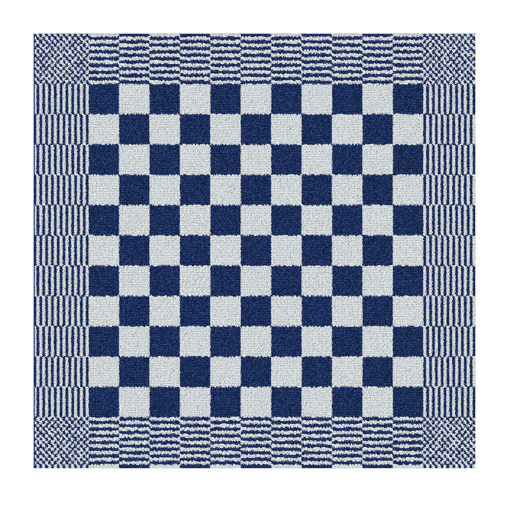 DDDDD keukendoek barbecue 50x55 cm bleu