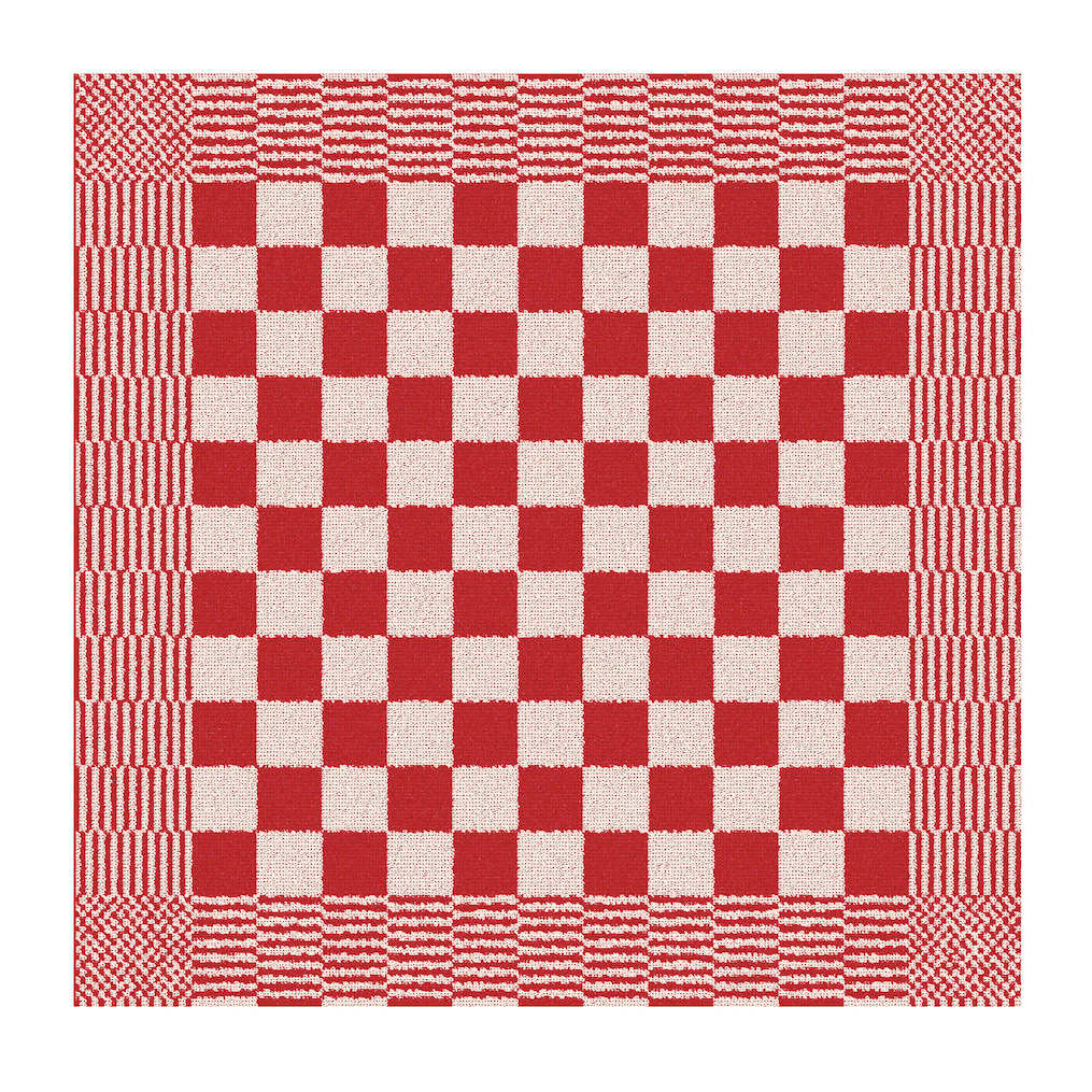 DDDDD keukendoek barbecue 50x55 cm red