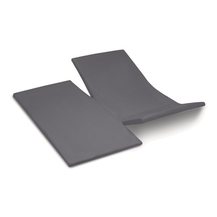 Cinderella Hoeslaken Jersey 180x200/210 topper double split 15 cm antraciet