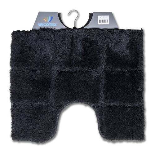 Wicotex toilet ruit zwart 50x60 cm