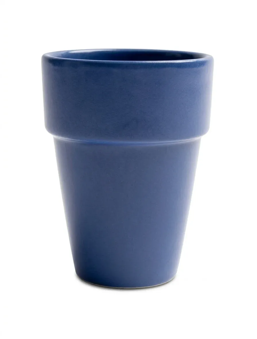 Boerenbont boerenblauw solids melk beker 0,25 liter