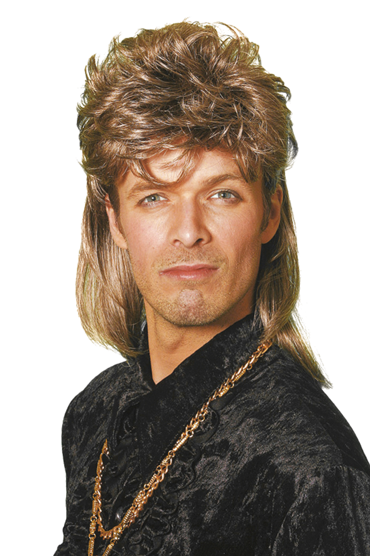 Johnnypruik de luxe