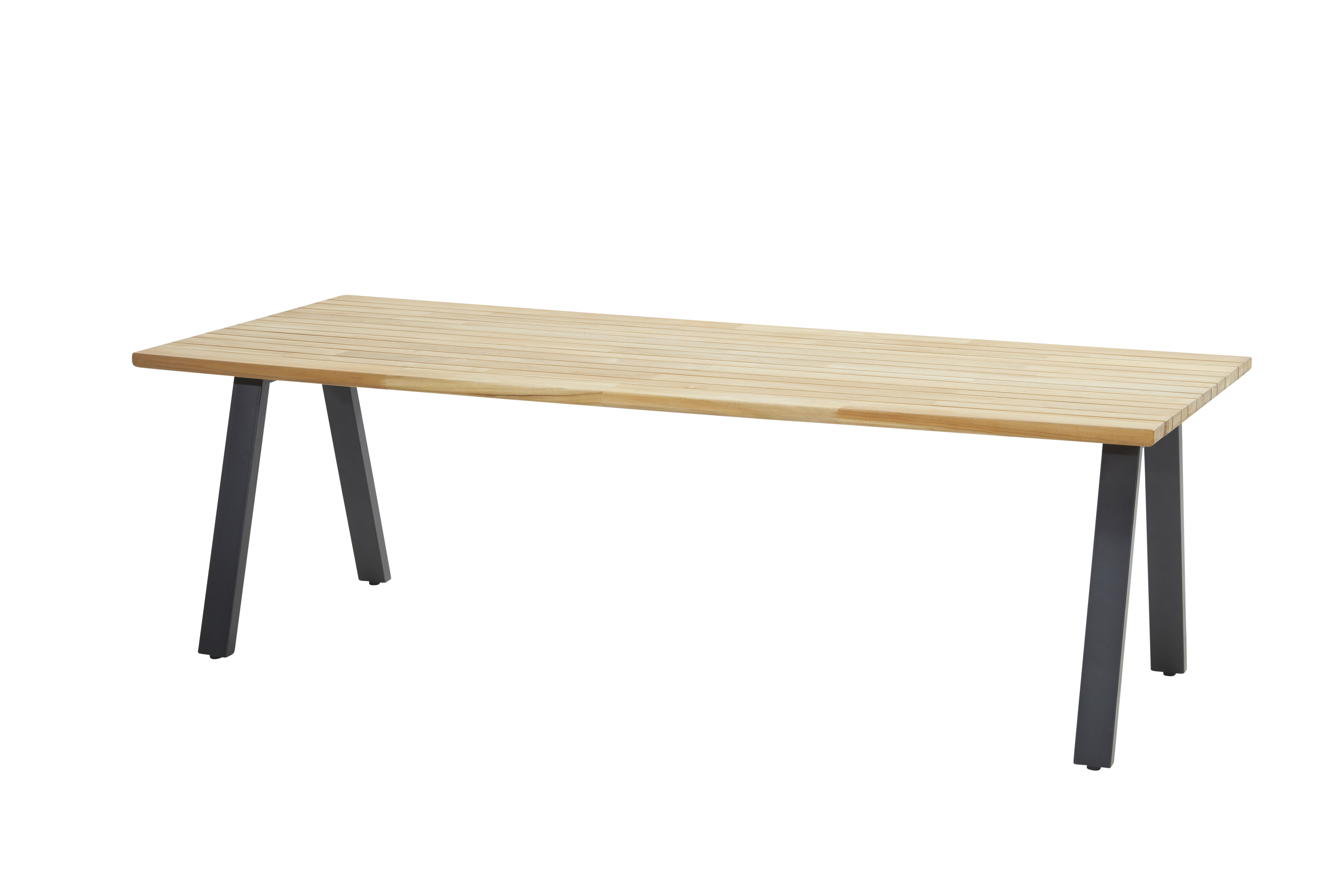 Taste by 4SO Ambassador teak tuintafel met antraciet onderstel 240 cm